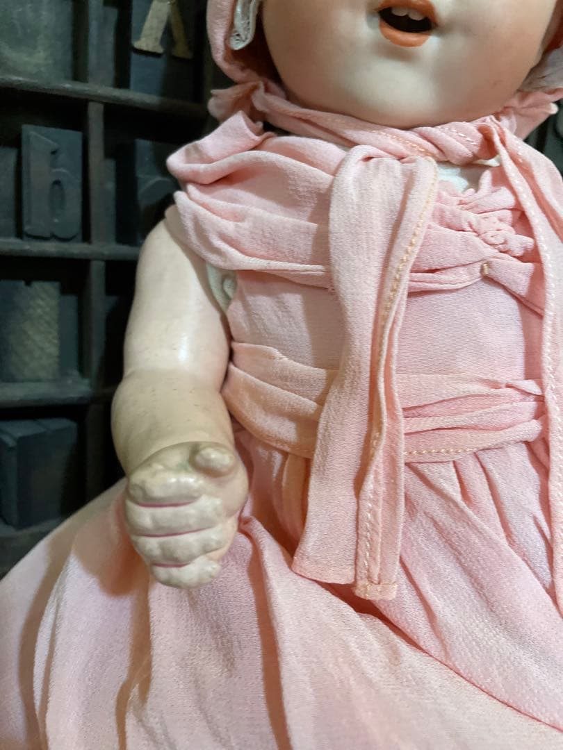 275アーモンドマルセル、ビスク人形赤ちゃんスレ、難あり格安古いドイツ