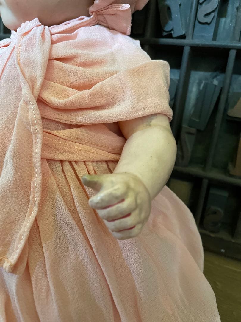 275アーモンドマルセル、ビスク人形赤ちゃんスレ、難あり格安古いドイツ