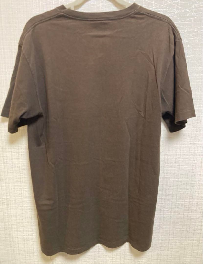 ステューシー　90年代old stussy ヴィンテージTシャツ紺タグブラウンL