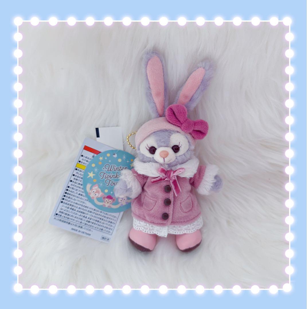 ディズニーシー　ウィンタートゥインクリングタウン　ステラルー　ぬいぐるみバッジ