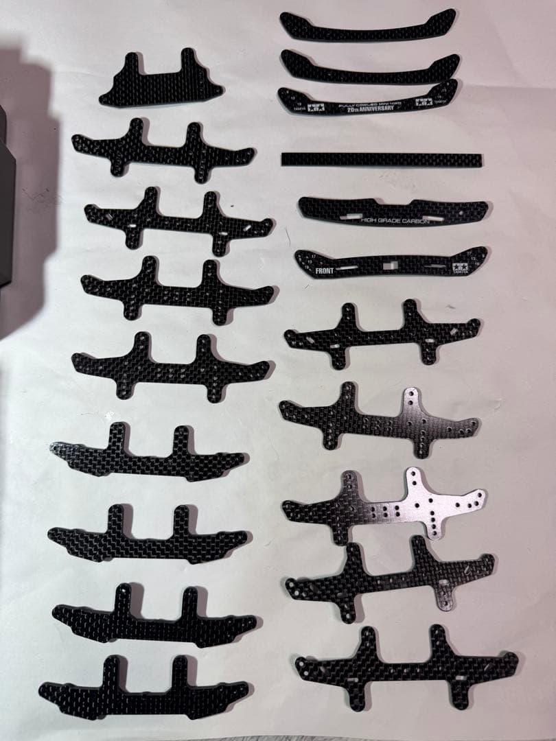 ミニ四駆引退セットツールボックス スピードチェッカー パーツ色々