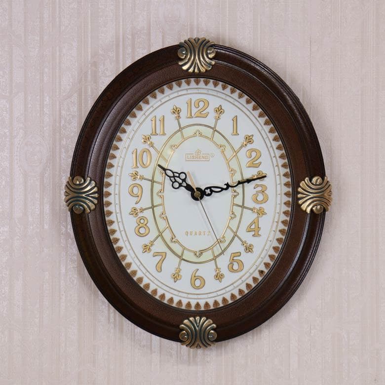 壁掛け 時計 ウォールクロック ブラウン ヴィンテージ アンティーク