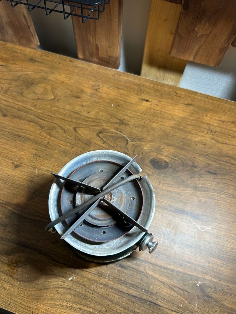 【希少品・動作確認済】コールマン508 バーナー　2レバー式　カバー、付属品付き