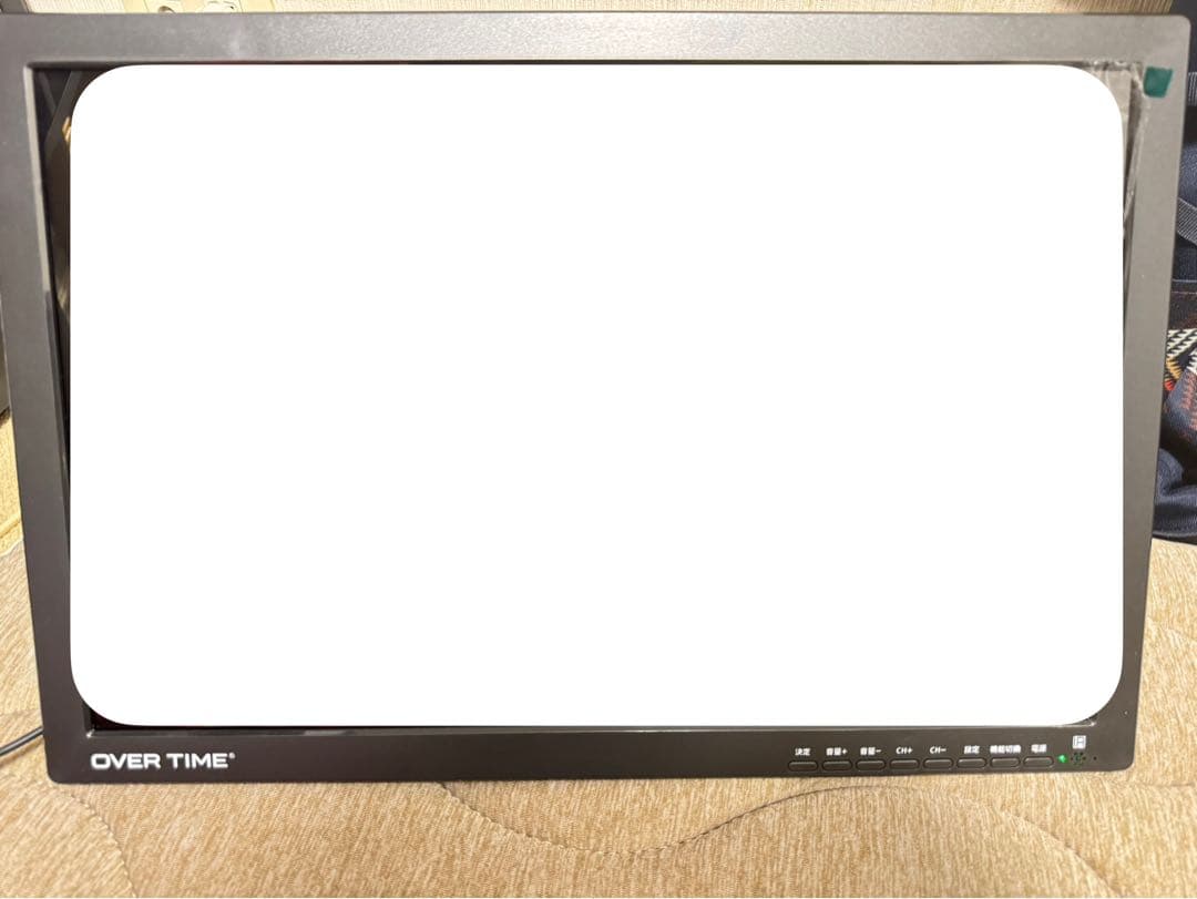 【ほぼ新品！】19インチ　DVDプレイヤー　OT-TVD19AK