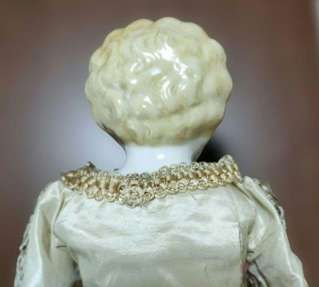 襤褸×アンティーク×40cm　チャイナヘッドドール　コレクター向け　金髪　人形