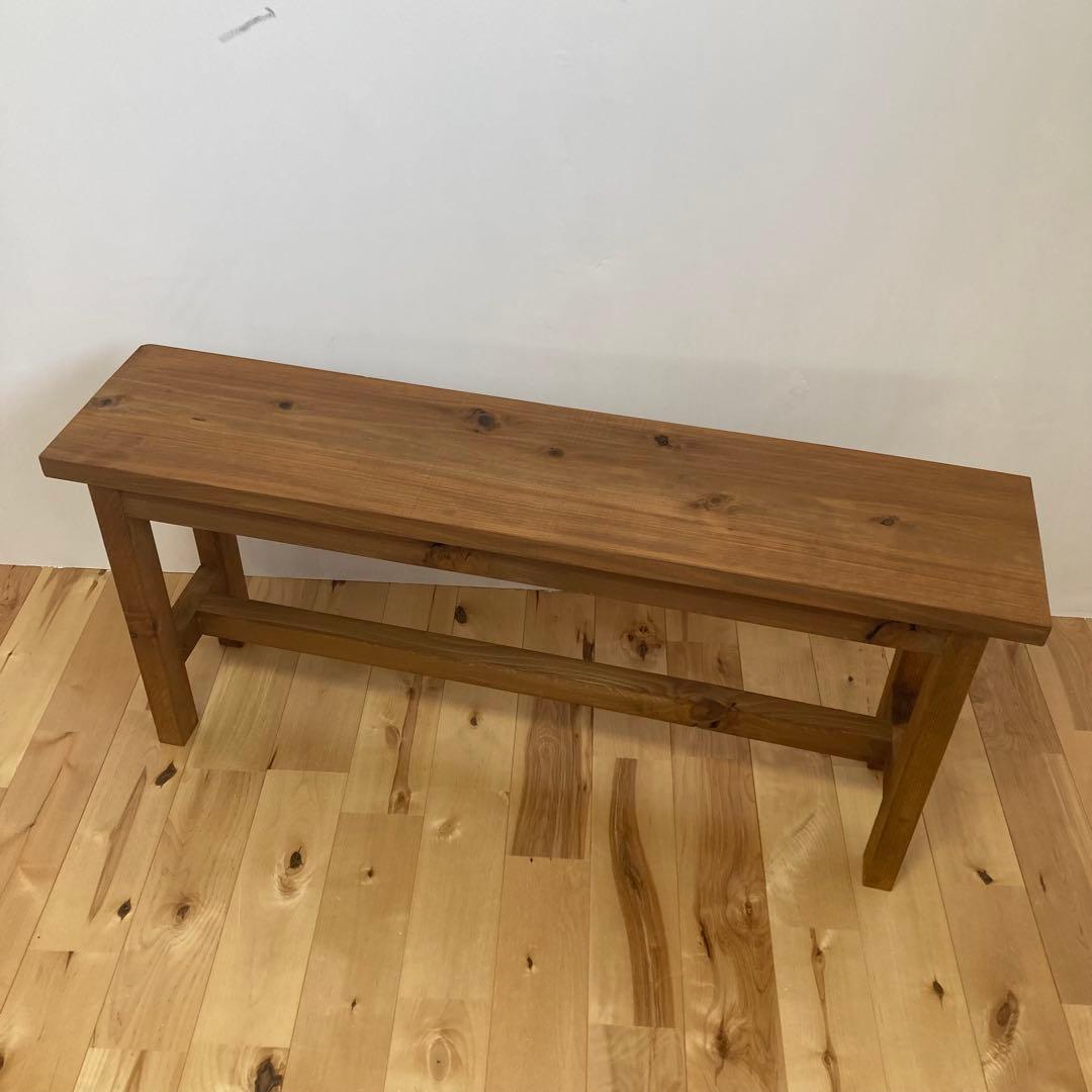 幅90cm 天然木　玄関ベンチ