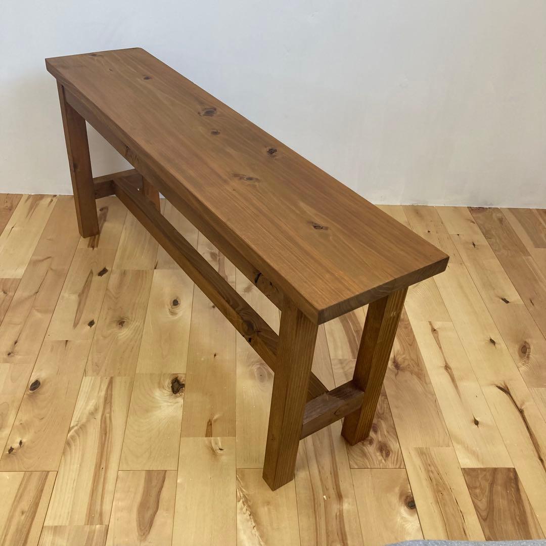 幅90cm 天然木　玄関ベンチ