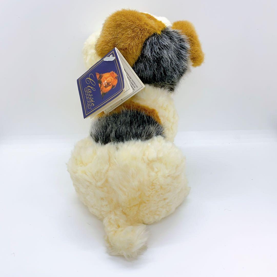 新品*オーロラ社 クラシック フォックステリア ぬいぐるみ 犬 WFT タグ付