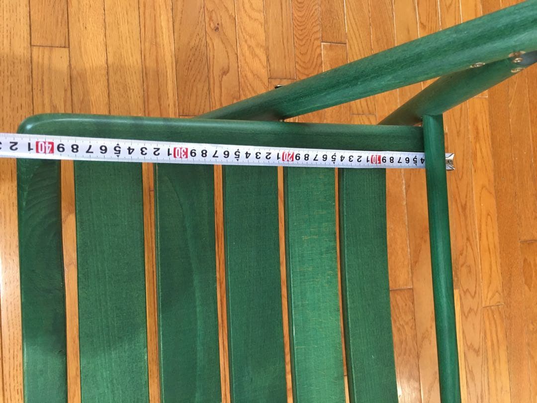 椅子二脚セット　木製折りたたみ椅子 木製 アンティーク