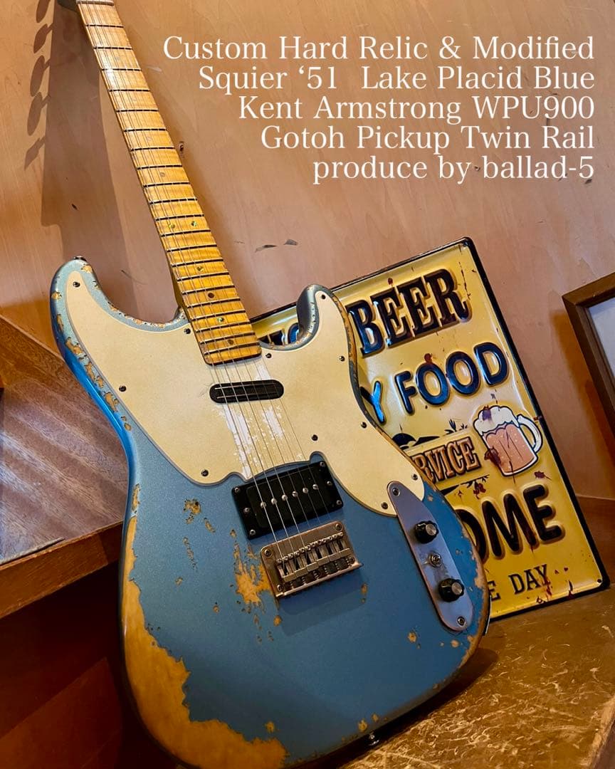 ハードレリック Squier’51 vintage modify LPB