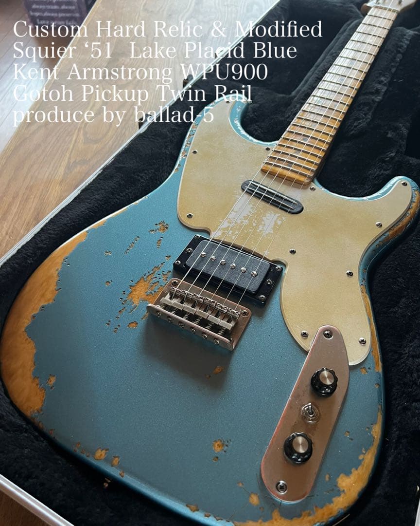 ハードレリック Squier’51 vintage modify LPB