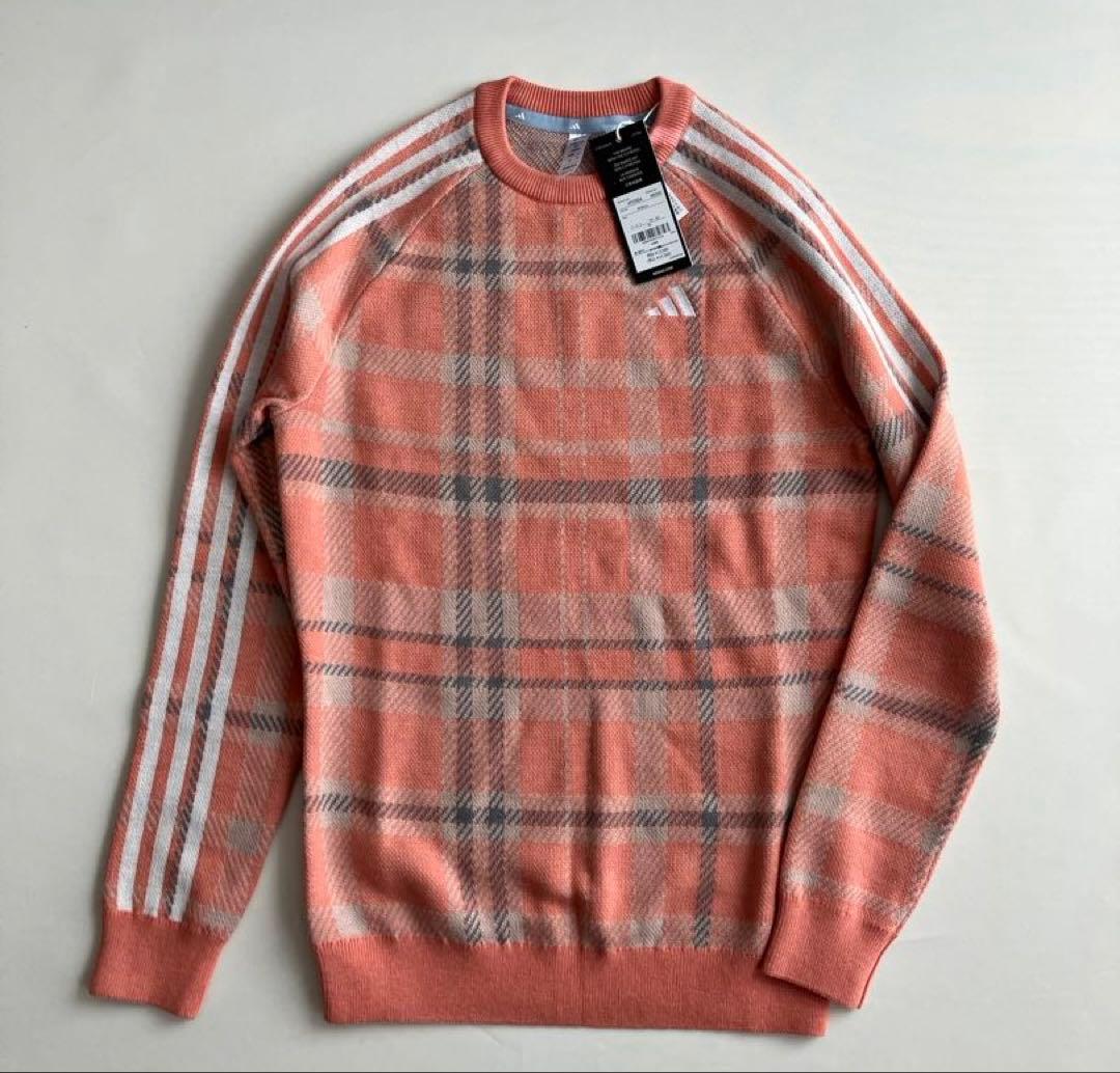 新品タグ付⛳️アディダスゴルフ激カワ　ニット&スカートセット　M