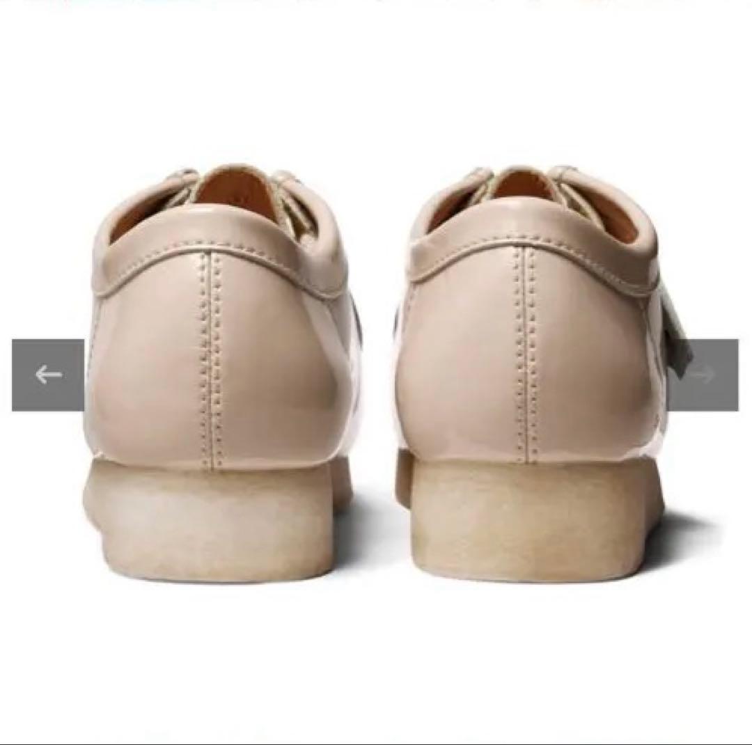 新品　Clarks Patent Leather Wallabee シュプリーム