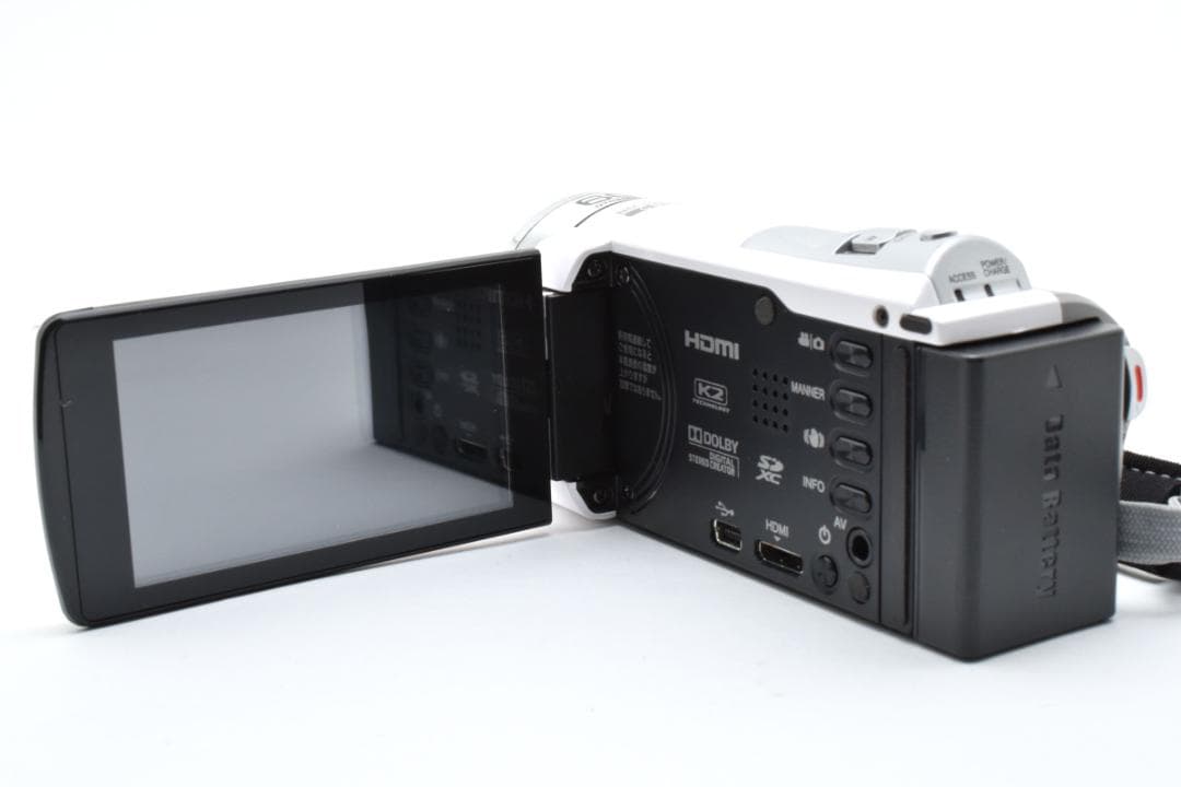 【美品】JVC Everio GZ-HM133 ホワイト　動作確認済