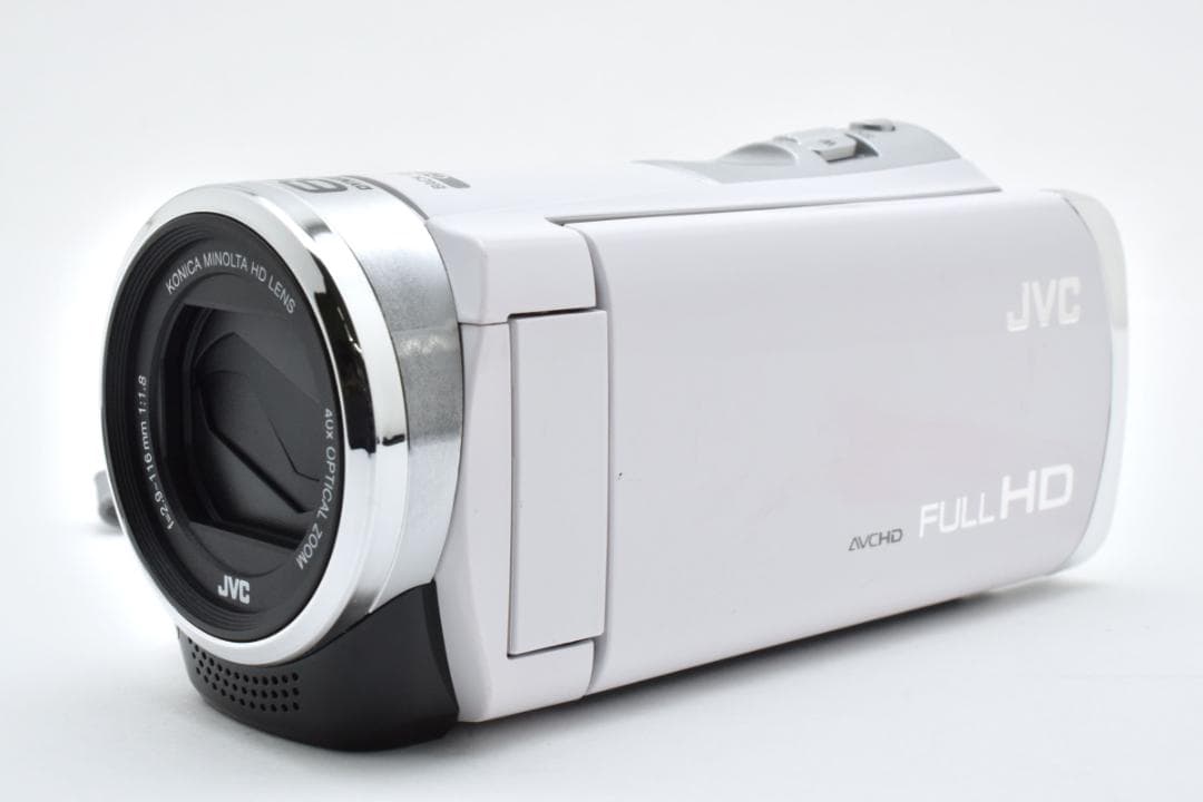 【美品】JVC Everio GZ-HM133 ホワイト　動作確認済