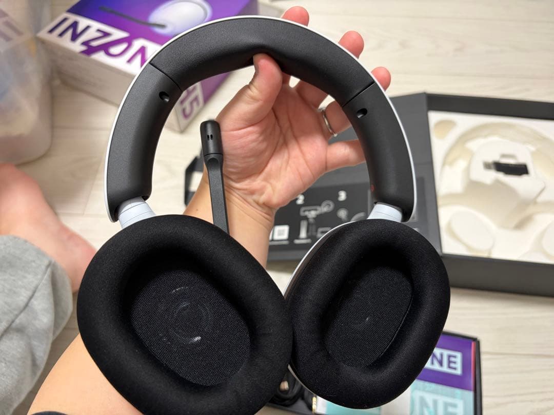 極美品 SONY INZONE H5 ゲーミングヘッドセット 付属品全てあり