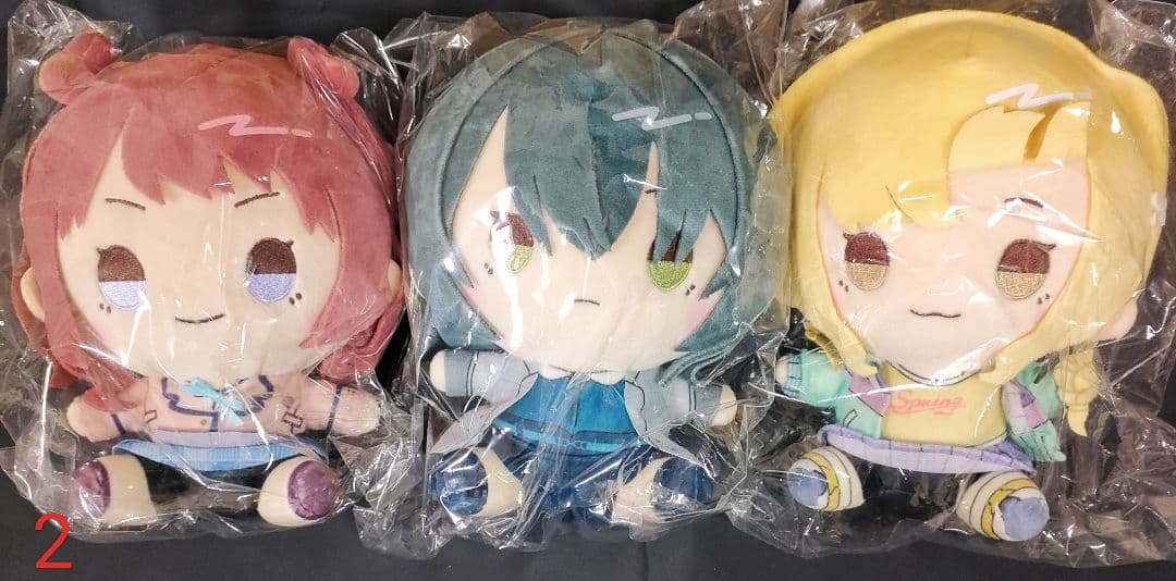 学園アイドルマスター　もちどる　花海咲季 月村手毬 藤田ことね　3体　未開封