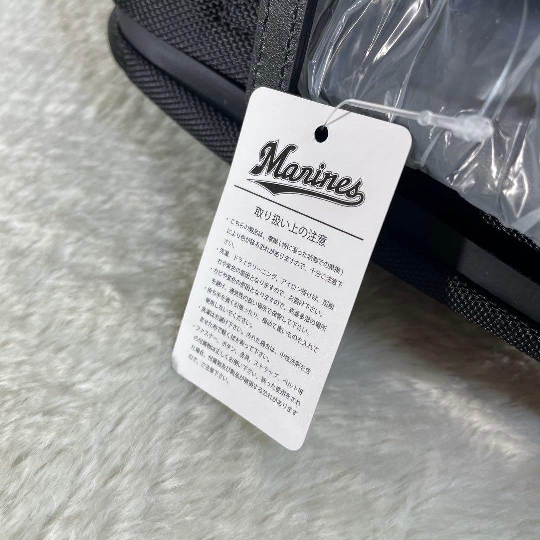 【未使用級】千葉ロッテマリーンズ　ビジネスバッグ サコッシュ タグ付き