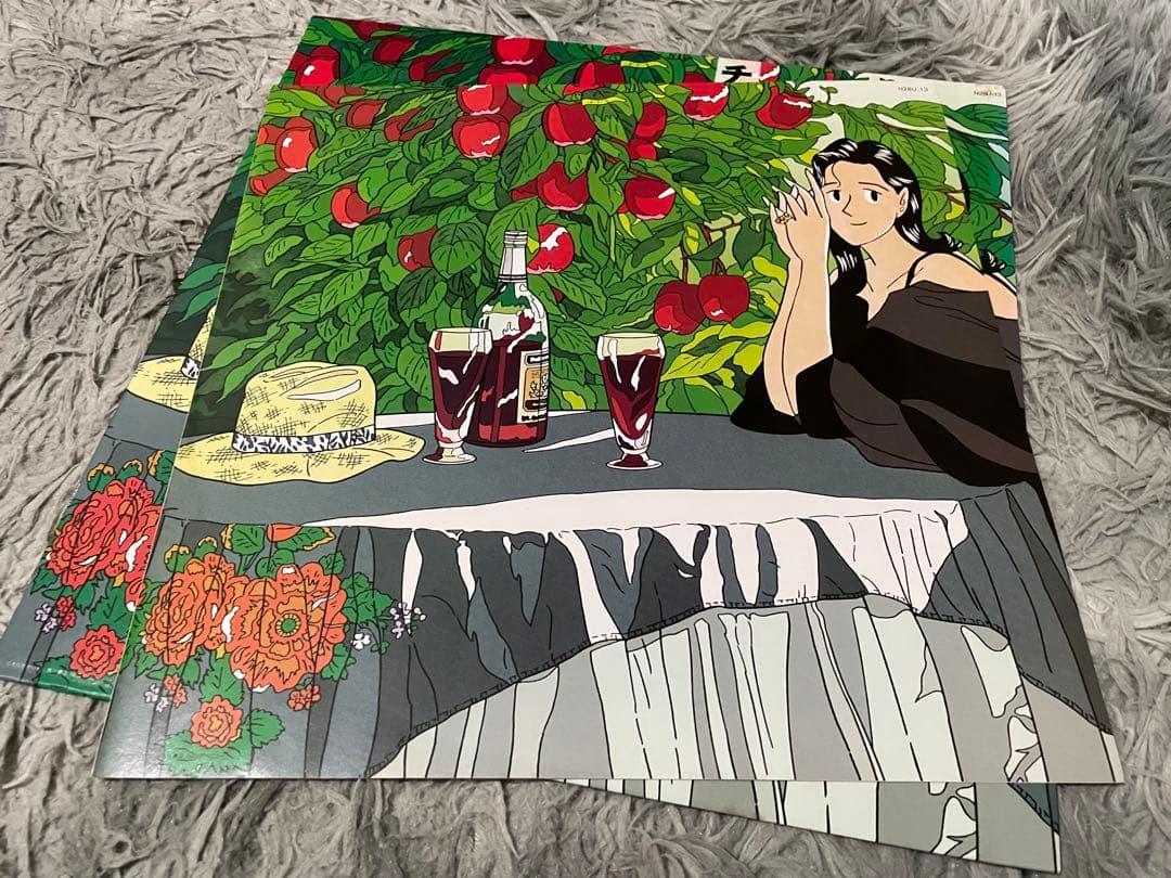 わたせせいぞう 小笠原寛 チョーク色のピープル LP