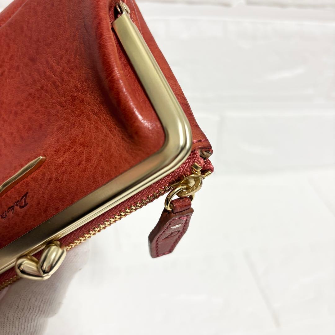 【未使用】Dakota ダコタ ペルラ コンパクト財布 ピンク　がま口 二つ折り