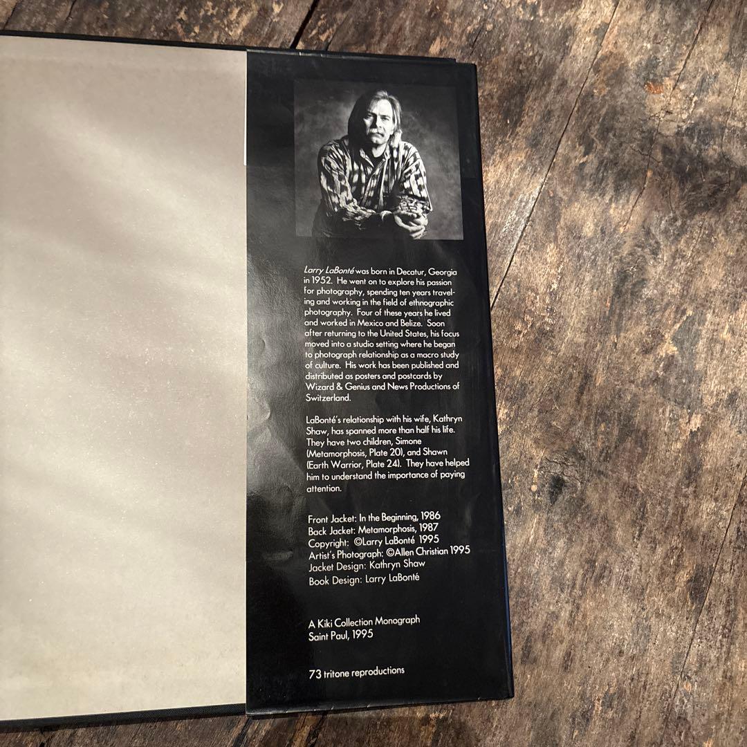 Larry LaBonte写真集+直筆サイン入額装写真アート本
