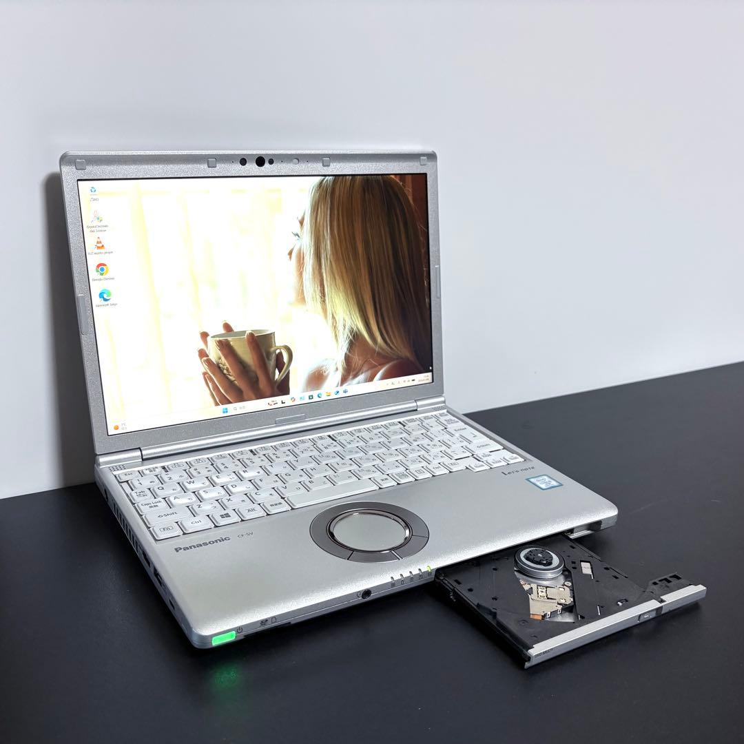 レッツノートCF-SV8/i5/8GB/256GB/DVD⑧ オフィス