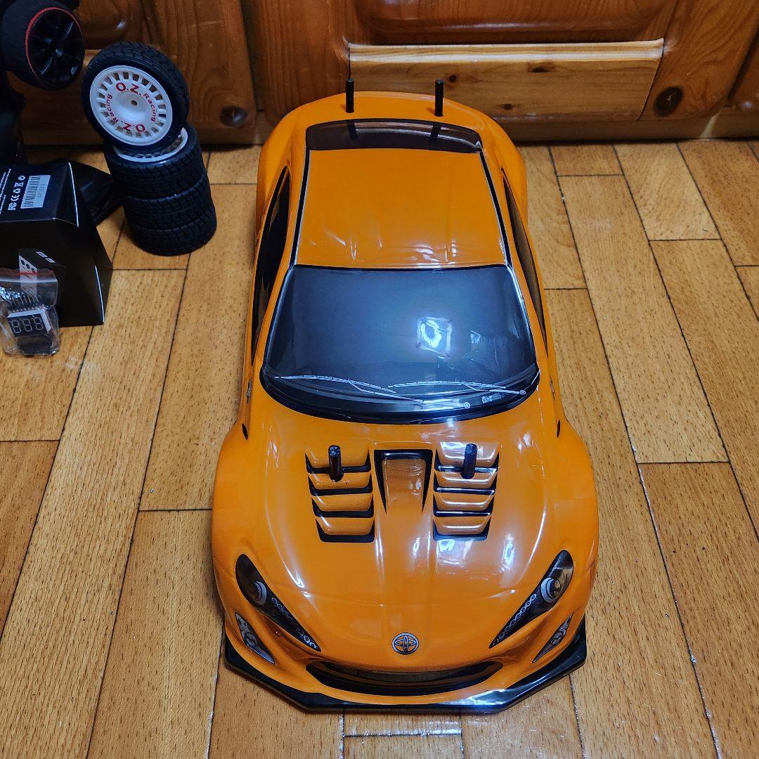 タミヤ ドリフト ラジコン フルセット　TT02　オレンジ　86　④　　tt01