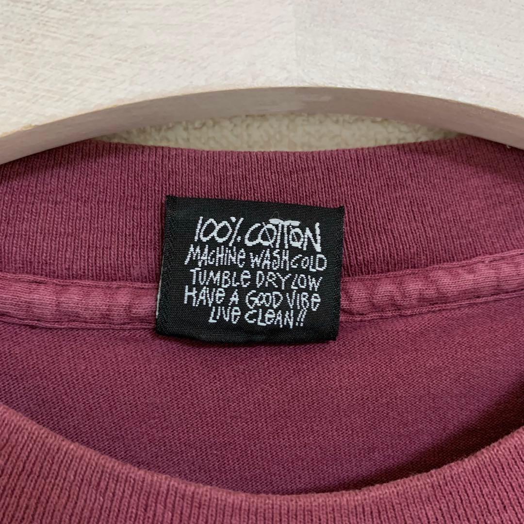 80s 後期 STUSSY 黒タグ USA製 BEAR TEE 美品 ベアー T