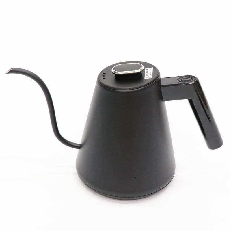 新品　温度調節機能付きグースネックケトル　ブラック