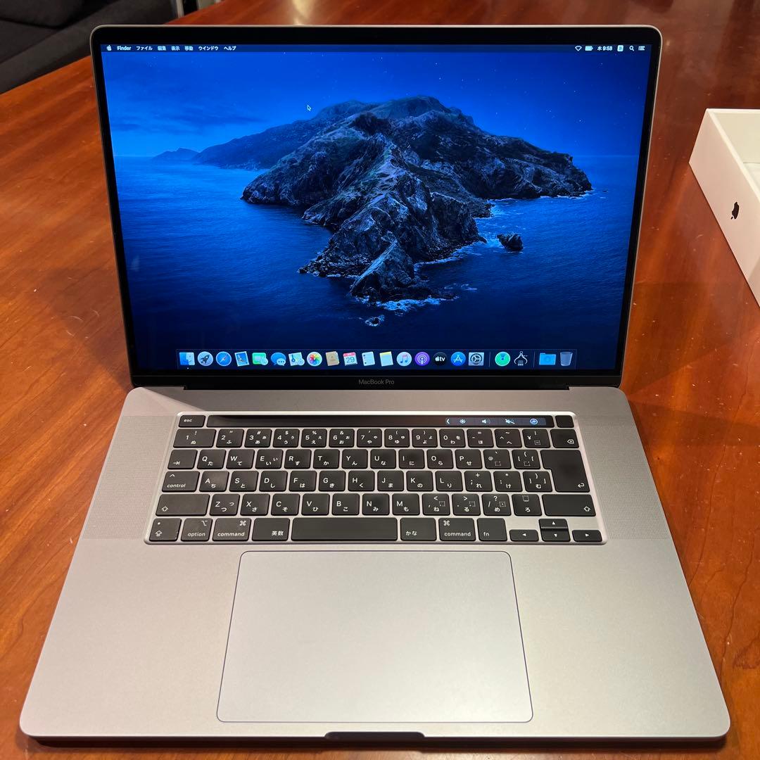 【美品】MacBookPro 2019／16インチ／1TB／i9
