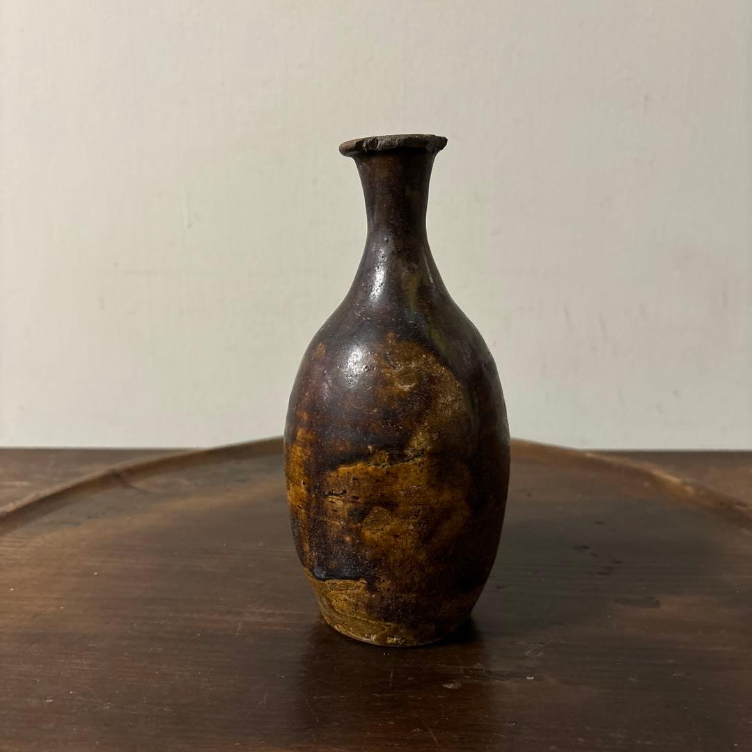 古瀬戸徳利　美濃　花器　古道具　古備前　古丹波花入　川瀬俊朗　向田邦子　李朝