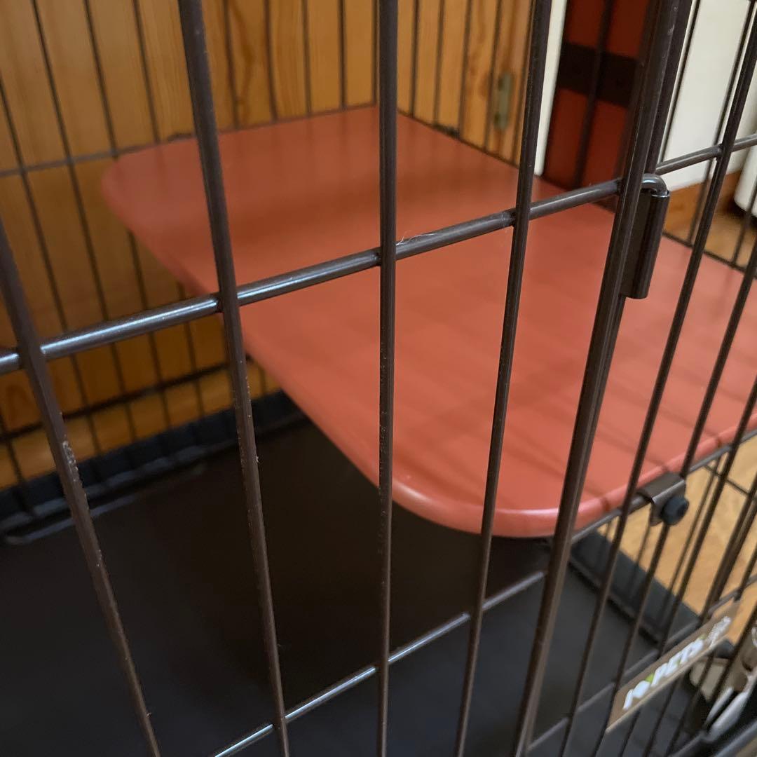 ボンビアルコン キャットゲージ　２段　ハンモック　爪研ぎ　ウッド