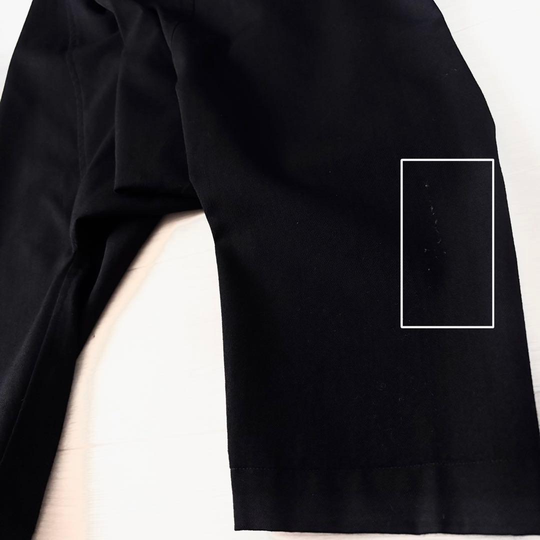 ブラック コムデギャルソン サルエルパンツ　日本製　薄手