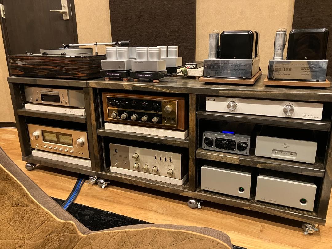 天然大理石オーディオボード●トラバーチン● 450×345×21　送料無料