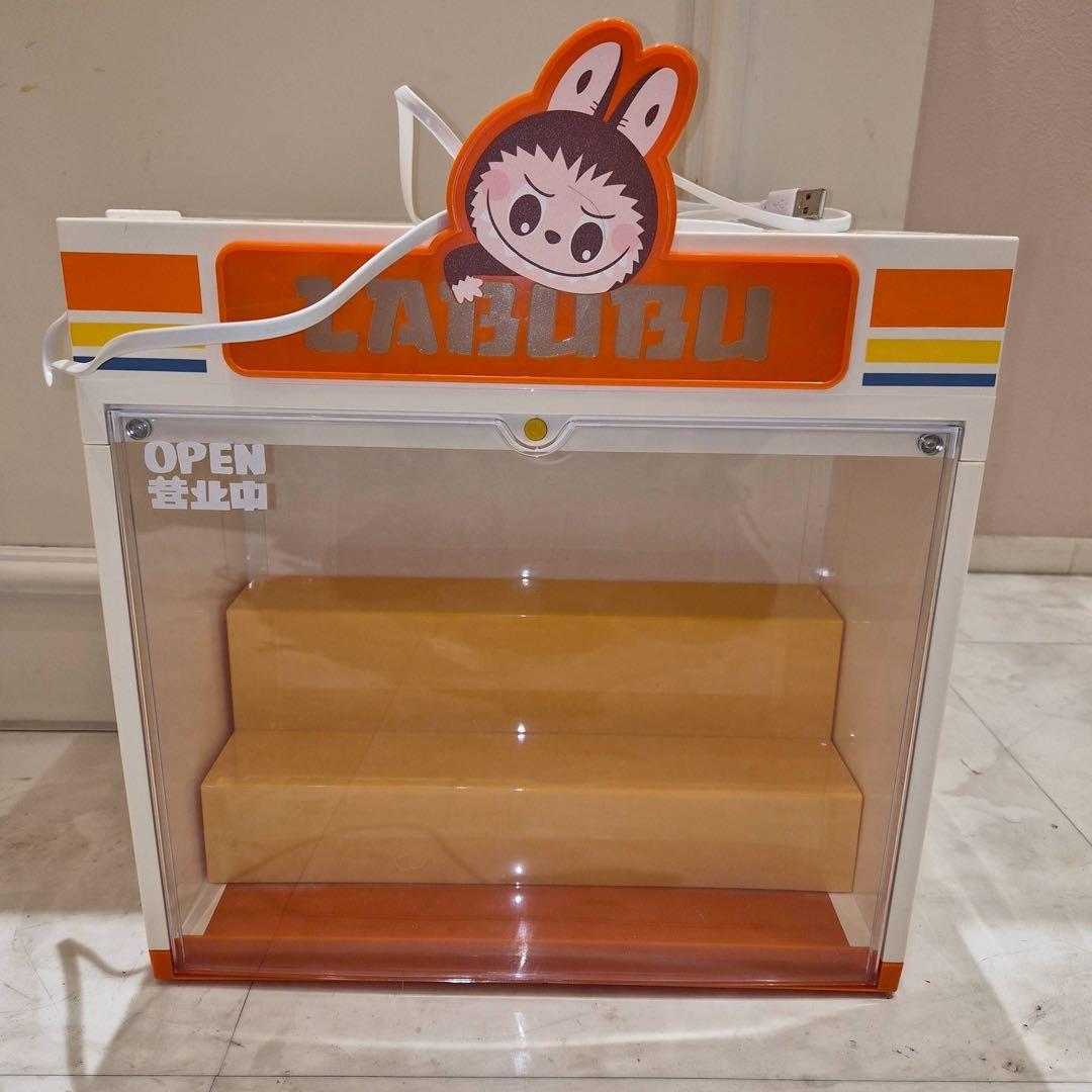 ポップマート ラブブ Wacky Mart シリーズ コンテナ 展示ボックス