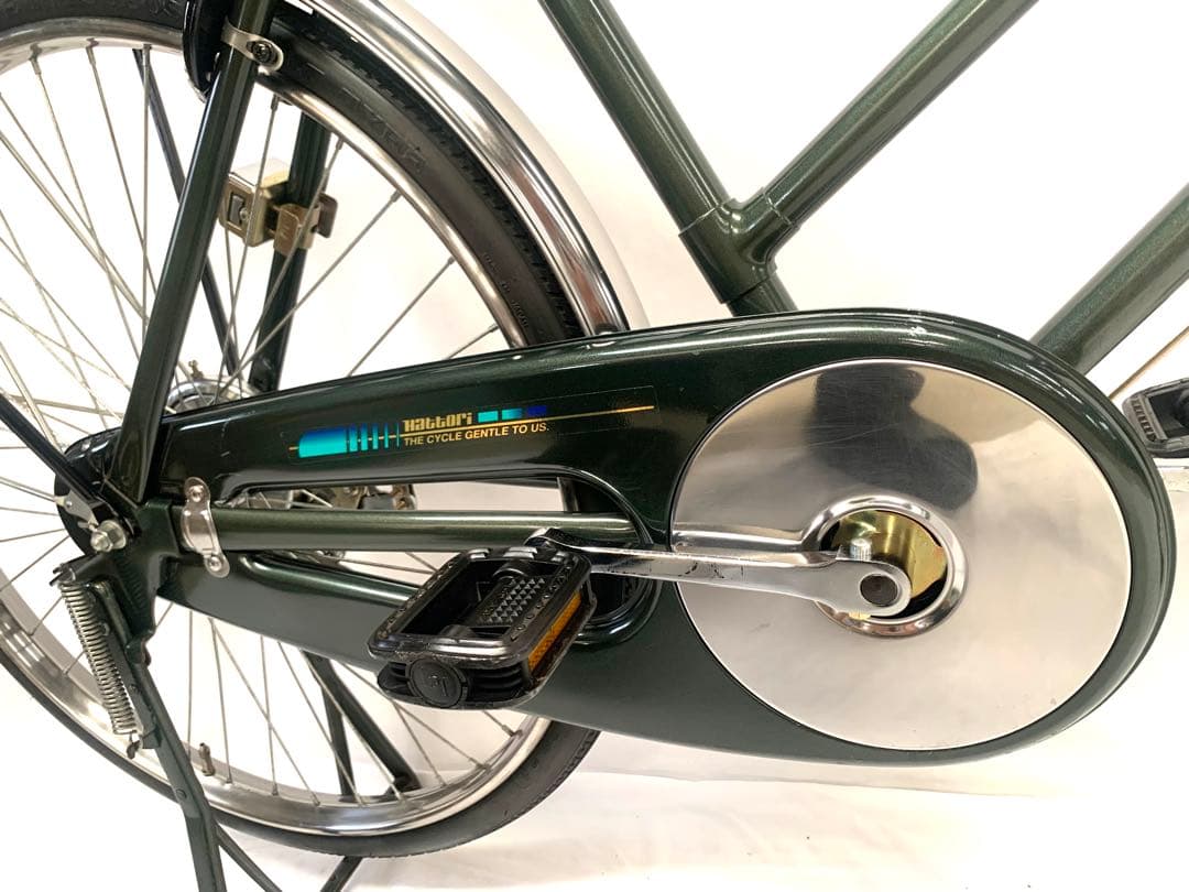 【即乘】送料無料Hattori 昭和レトロ 自転車 実用車 クラシックスタイル