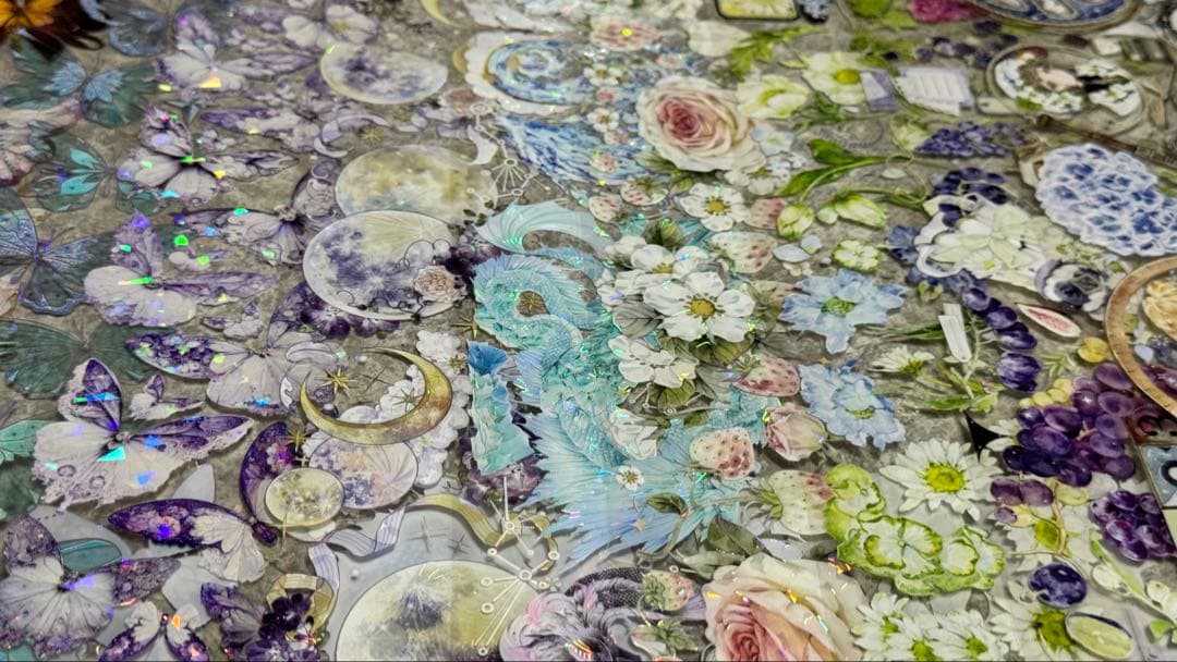 大人可愛い系 綺麗系海外マステ マスキングテープ ＋おまけ