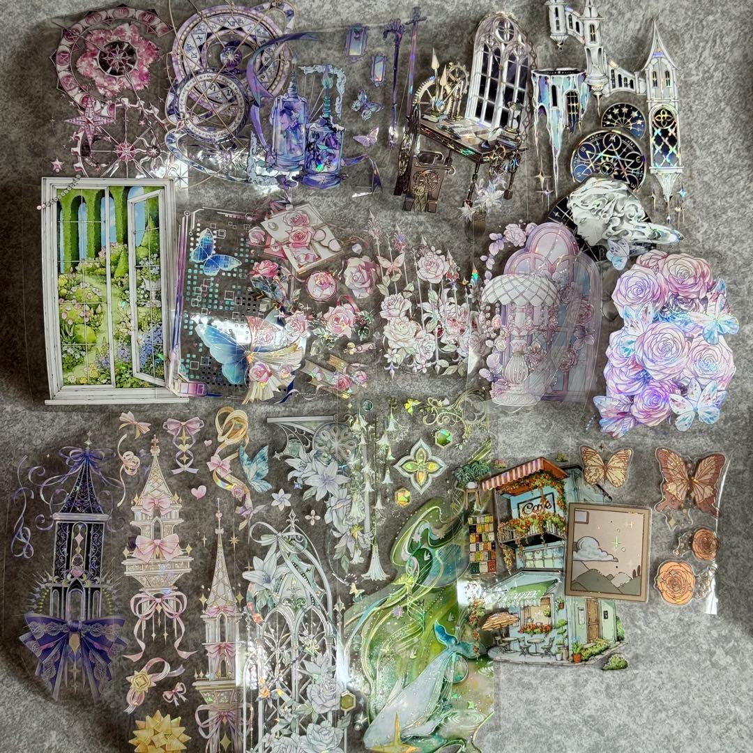 大人可愛い系 綺麗系海外マステ マスキングテープ ＋おまけ