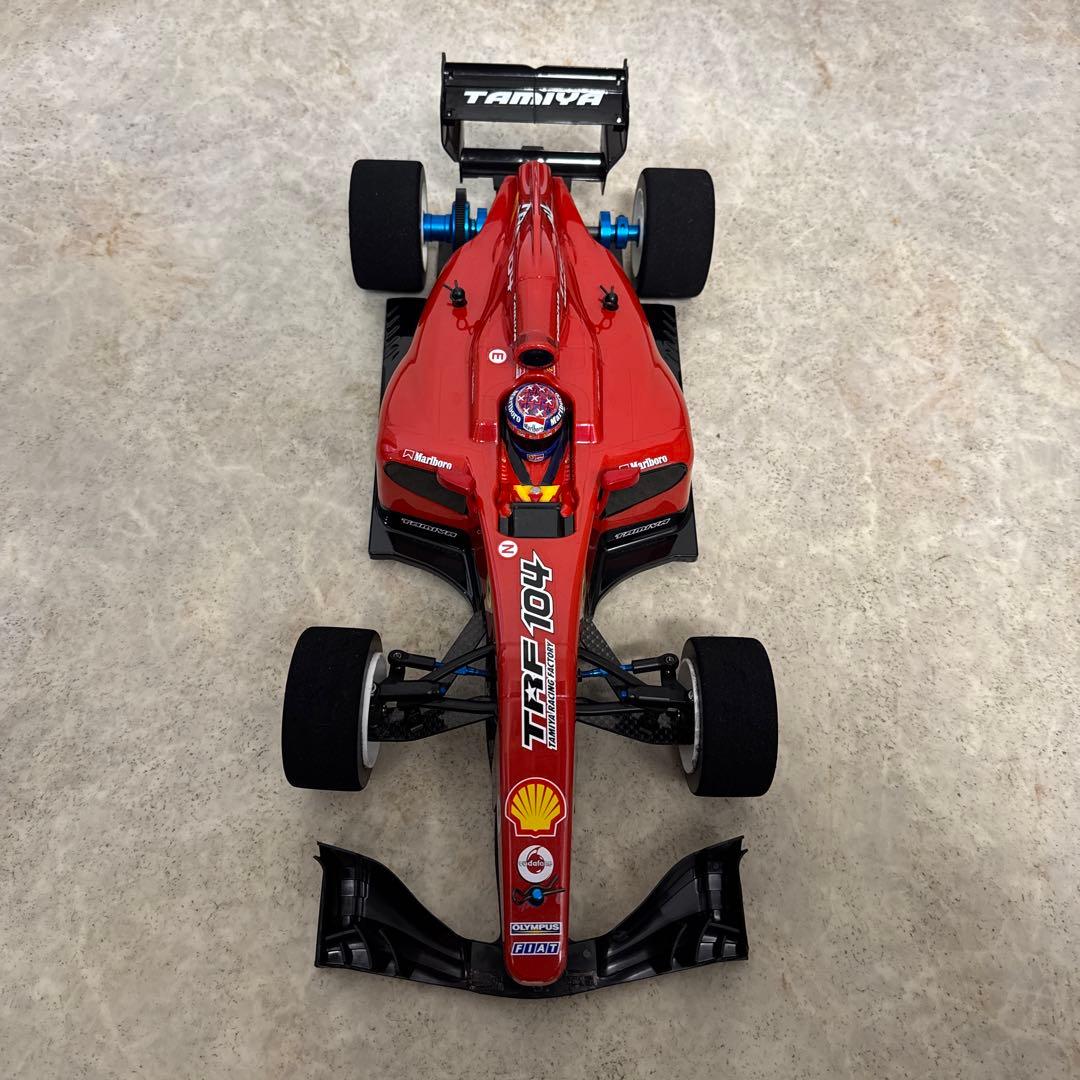 タミヤ TRF104 2WD フォーミュラ シャーシ(組立済みメカ無し)