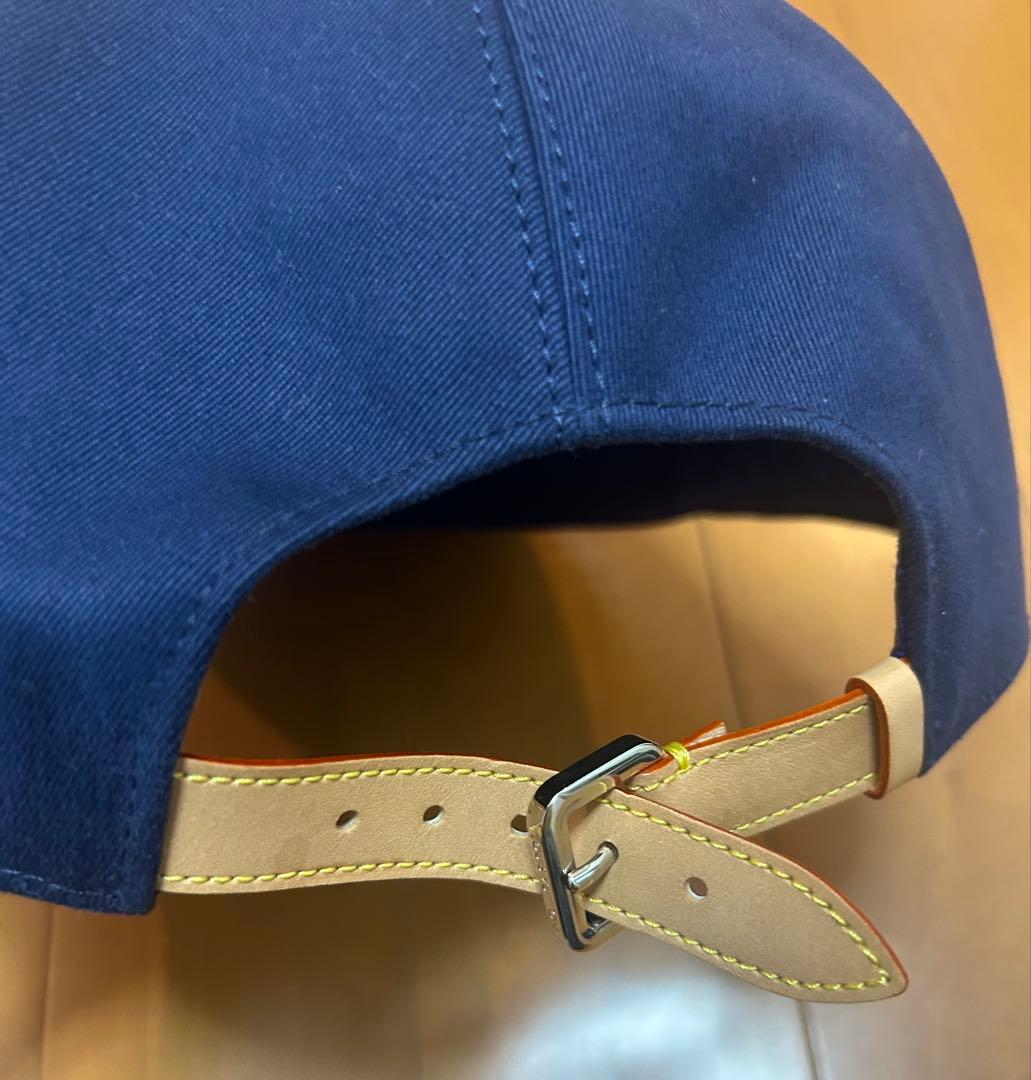 LOUIS VUITTON キャップ 60 ネイビー フレイム 炎 正規品