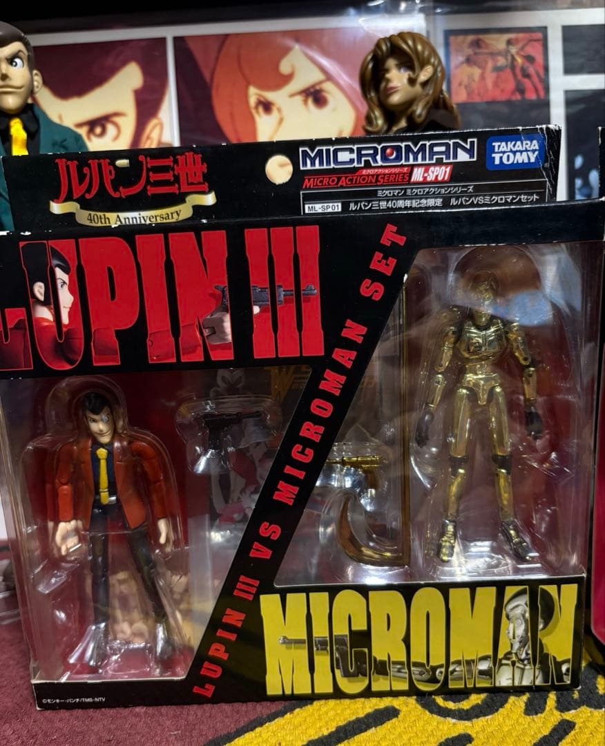★ルパン3世★次元大介★峰不二子★フィギュア・5★LPレコード・3★ワンダ・3★