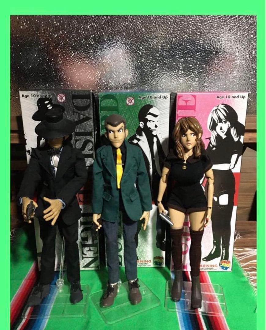 ★ルパン3世★次元大介★峰不二子★フィギュア・5★LPレコード・3★ワンダ・3★