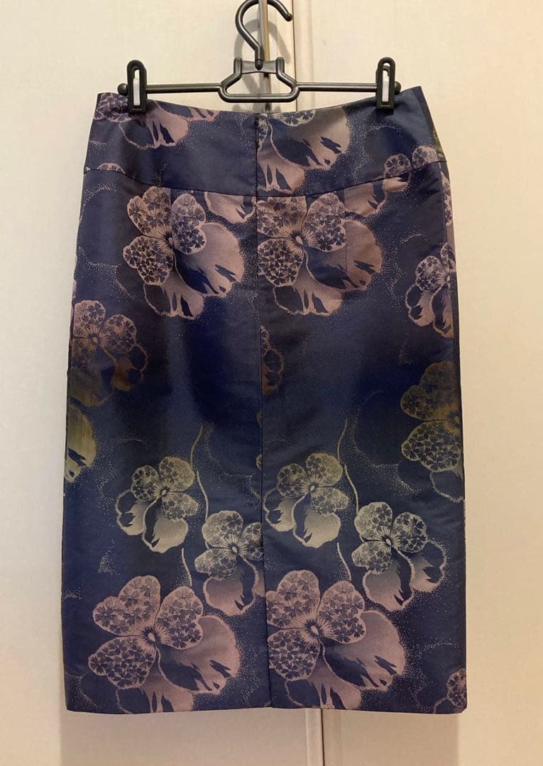 madameh 花柄ジャガードスカート 38