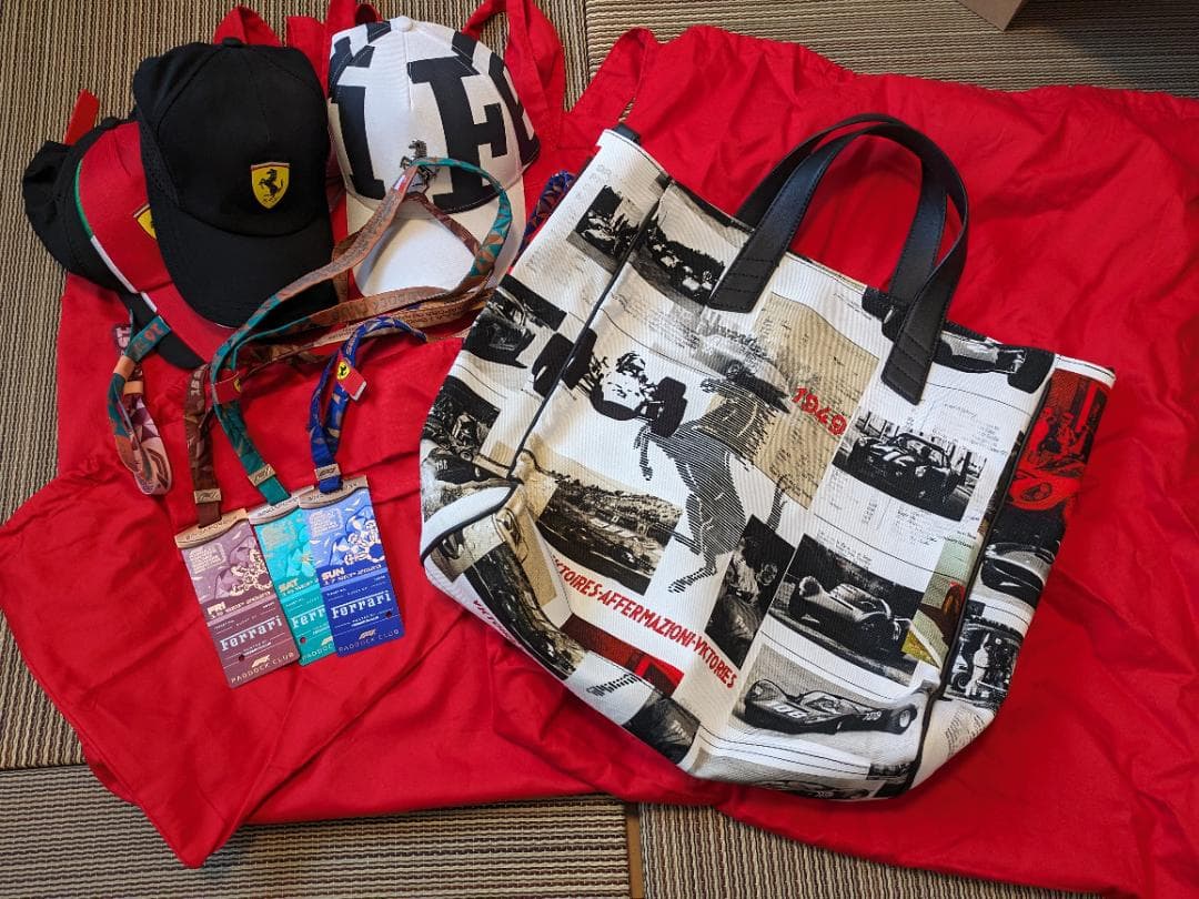 【フェラーリ】2023年 F1 シンガポールグランプリ パドッククラブセット