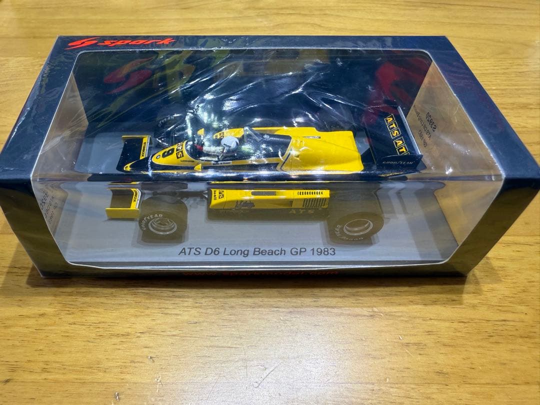 ミニカー 1/43 ATS D6 Long Beach GP 1983