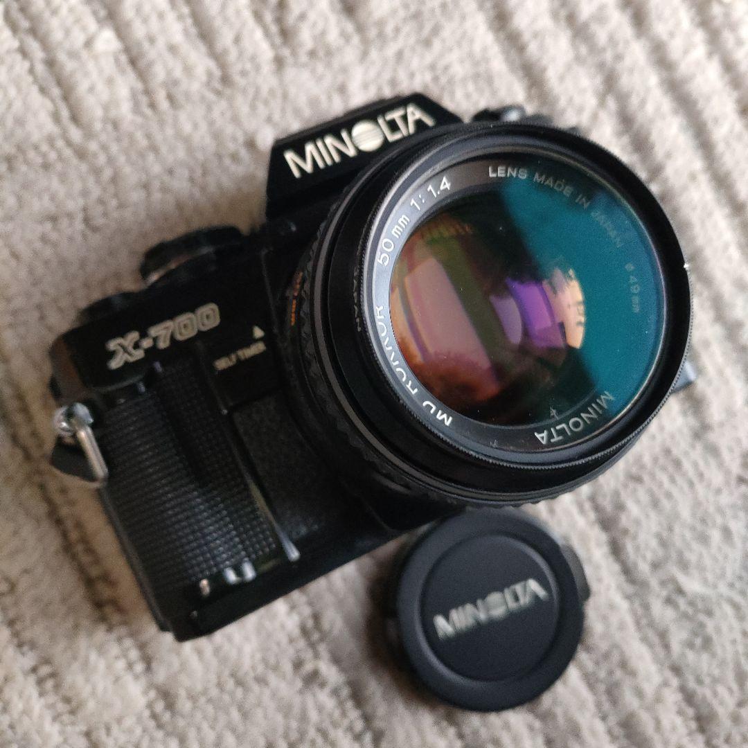 MINOLTA X-700 一眼レフカメラ 50mm f/1.4