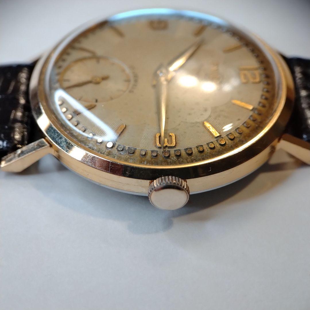 【1950s】ENICAR スモセコ OH済 ヴィンテージ腕時計