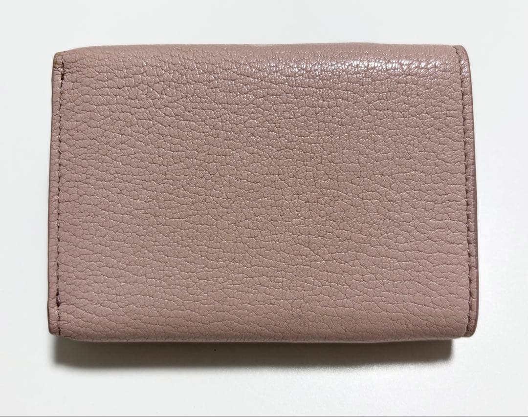 miu miu マドラスパール 三つ折財布