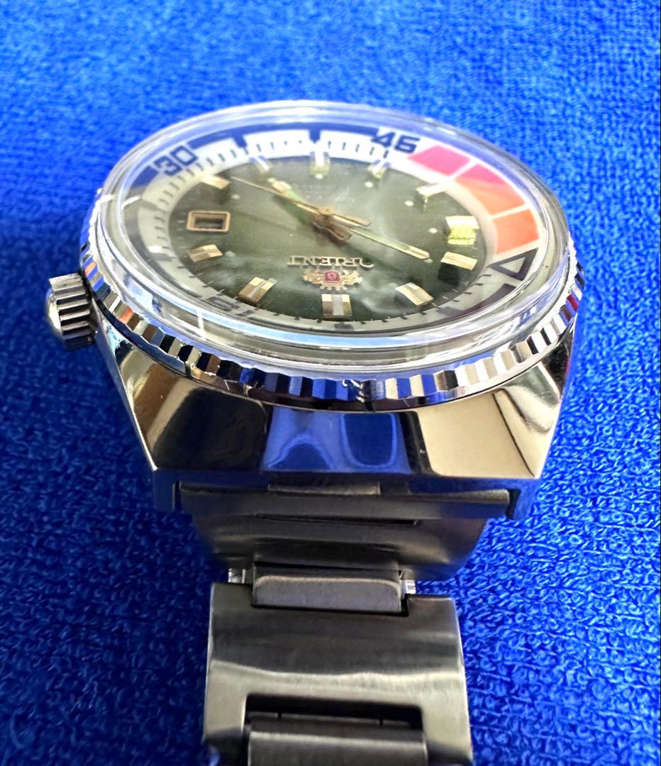 オリエント ダイバー サッカー TE167601-70 RT フルオリジナル