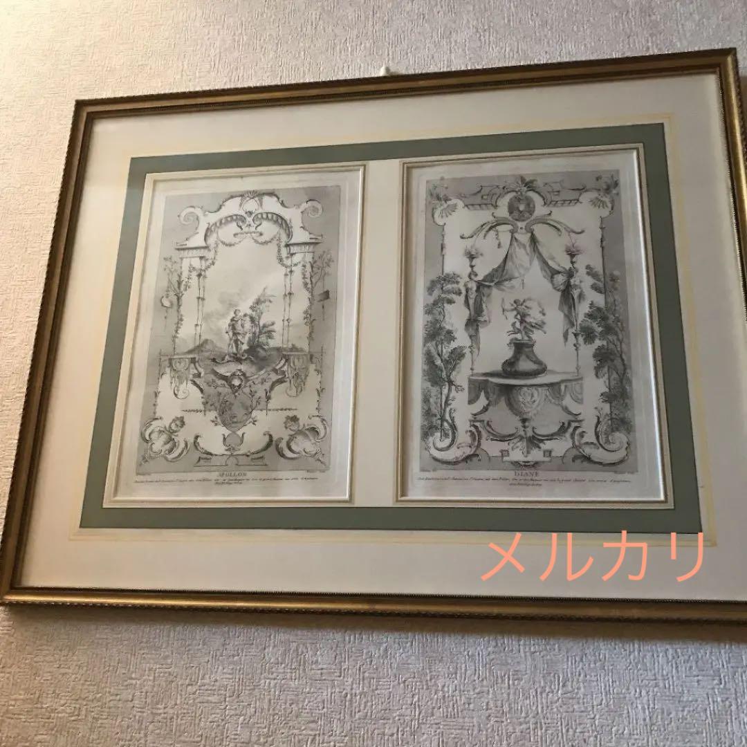 ダイアン　アポロン　最大サイズ　版画　エッチング